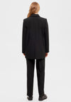 Selected Femme Rita Relaxed Long Blazer, Black