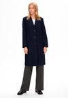Selected Femme Alma Wool Coat, Dark Sapphire