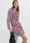 Selected Femme Colyn Sequin Embellished Mini Dress, Pink Lavender