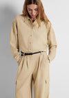 Selected Femme Mala Oversized Shirt, Cornstalk