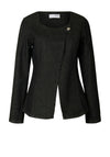 Selected Femme Denim Blazer, Black Denim