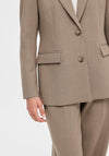 Selected Femme Rita Classic Blazer, Camel