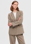 Selected Femme Rita Classic Blazer, Camel