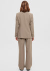Selected Femme Rita Classic Blazer, Camel