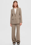Selected Femme Rita Classic Blazer, Camel