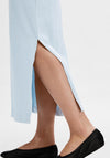 Selected Femme V Neck Jersey Maxi Dress, Cashmere Blue