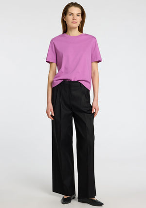 Selected Femme Boxy T-Shirt, Purple