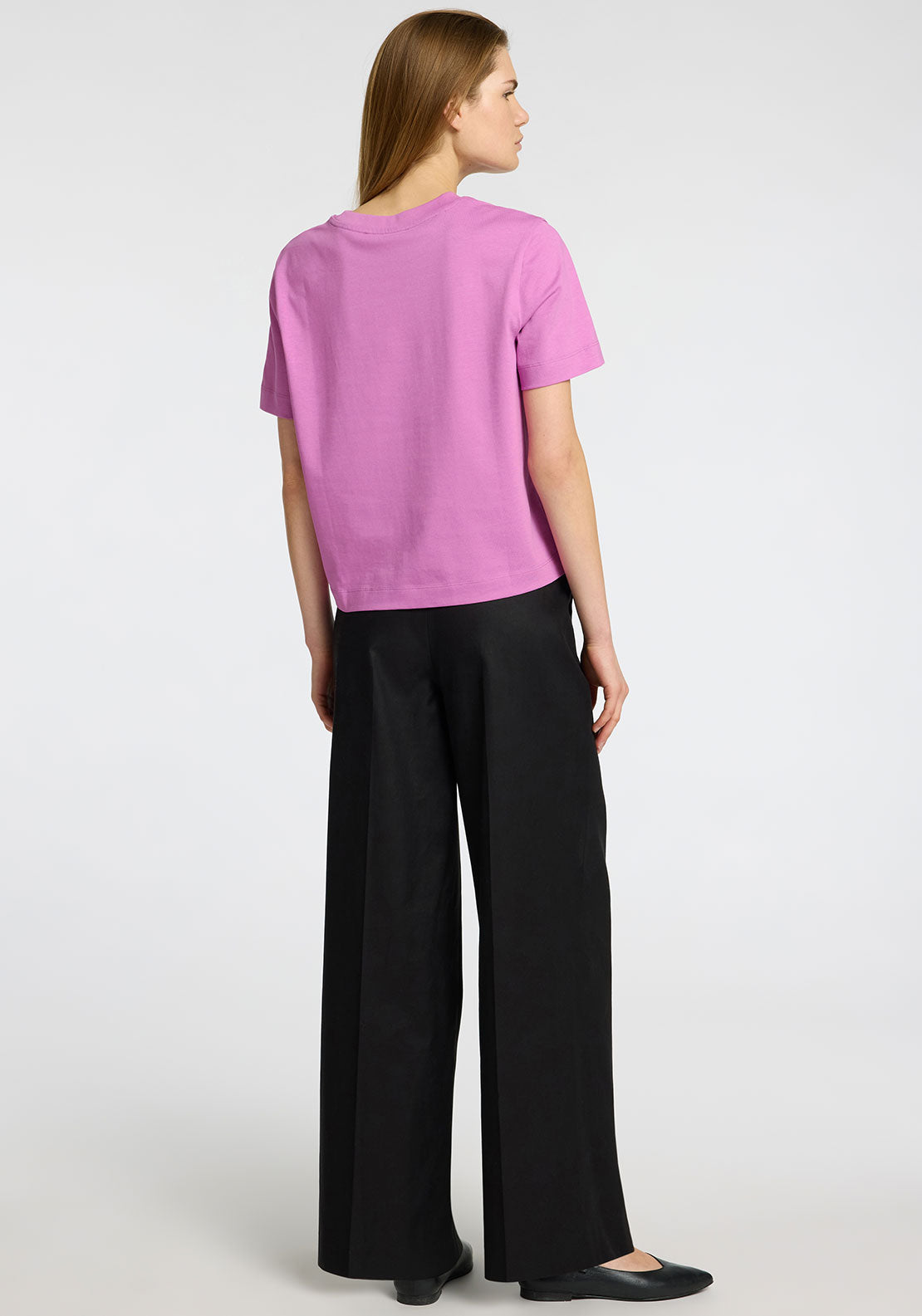 Selected Femme Boxy T-Shirt, Purple