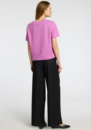 Selected Femme Boxy T-Shirt, Purple
