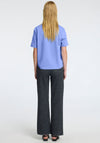 Selected Femme Boxy T-Shirt, Cornflower Blue