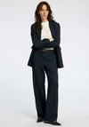 Selected Femme Rita Pinstripe Trousers, Navy