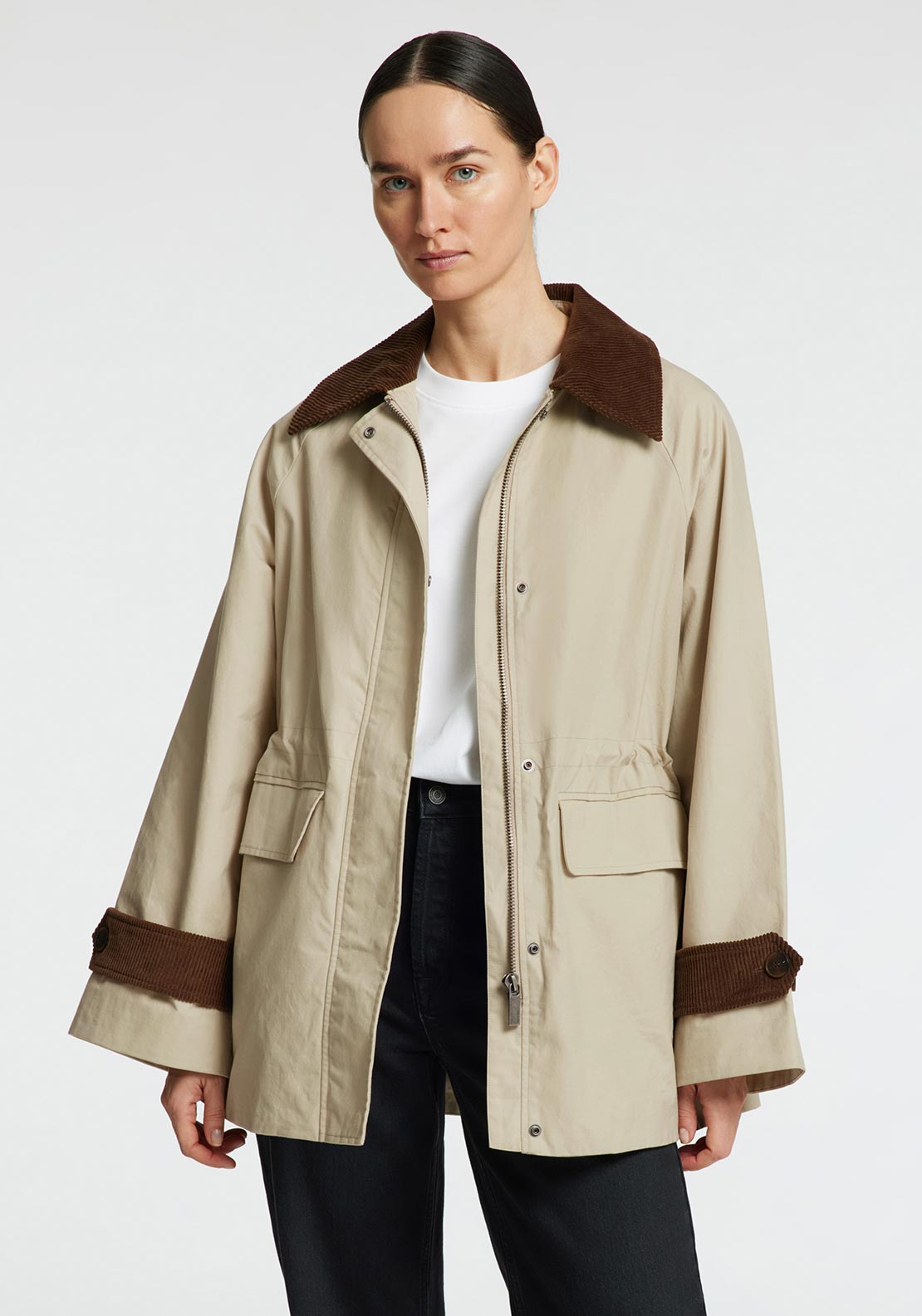 Selected Femme Wilma Heavy Jacket, Beige