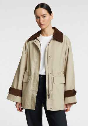 Selected Femme Wilma Heavy Jacket, Beige