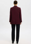 Selected Femme Frita Oversized Blazer, Wine