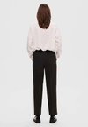 Selected Femme Vinnie High Rise Trouser, Black