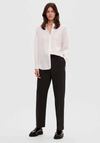 Selected Femme Vinnie High Rise Trouser, Black