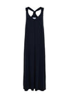 Selected Femme Roberta Slip Maxi Dress, Black