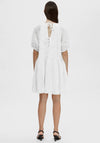 Selected Femme Manuela Textured Shift Dress, Creme