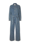 Selected Femme Marley Denim Jumpsuit, Mid Blue Denim