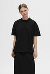 Selected Femme Kara Sweatshirt Top, Black