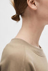 Selected Femme Kara Sweatshirt Top, Greige