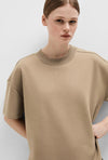 Selected Femme Kara Sweatshirt Top, Greige