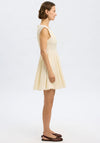 Selected Femme Maddie Textured A-Line Dress, Cream
