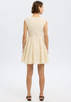 Selected Femme Maddie Textured A-Line Dress, Cream