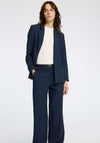 Selected Femme Rita Pinstripe Blazer, Navy