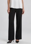 Selected Femme Wide Leg Trousers, Black