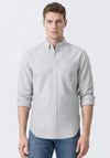Selected Homme Rick Oxford Shirt, Green & White