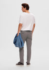 Selected Homme Miles 175 Slim Trousers, Granite Grey