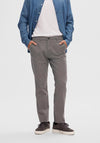 Selected Homme Miles 175 Slim Trousers, Granite Grey