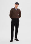 Selected Homme Miles 175 Slim Trousers, Black