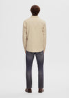 Selected Homme Robin Drake Shirt, Chinchilla