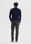 Selected Homme Berg Long Sleeve Polo Shirt, Navy Blazer