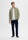 Selected Homme Jackie Overshirt, Vetiver Green