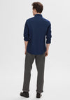 Selected Homme Rick Oxford Flex Shirt, Navy