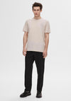 Selected Homme Aspen T-Shirt, Oatmeal