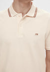 Selected Homme Dante Sports Polo Shirt, Antique White