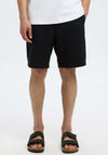 Selected Homme Seersucker Shorts, Black