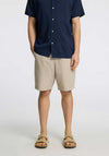 Selected Homme Seersucker Shorts, Stone