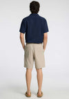 Selected Homme Seersucker Shorts, Stone