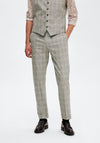 Selected Homme Neil Check Trousers, Sand