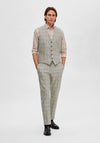 Selected Homme Neil Check Trousers, Sand