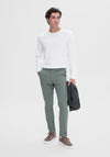 Selected Homme Miles 175 Slim Trousers, Balsam Green