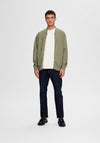 Selected Homme Mack Bomber Sweat Jacket, Vetiver