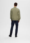 Selected Homme Mack Bomber Sweat Jacket, Vetiver