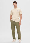 Selected Homme Nick 196 Straight Leg Trousers, Burnt Olive