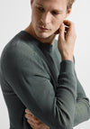 Selected Homme Own Crew Neck Knit Jumper, Stormy Weather